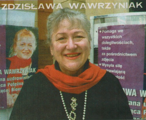 Bioenergoterapeuta - Zdzisława Wawrzyniak z Leszna